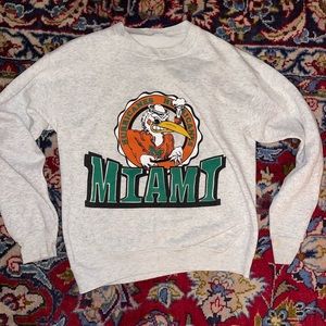 Vintage Hurricanes Miami 90s Sweatshirt